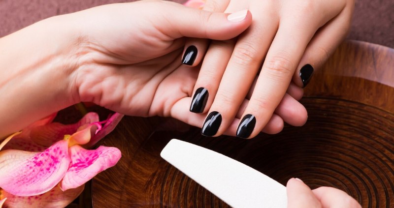 Gelish gel manicure at Mimosa Beauty Lounge Dubai