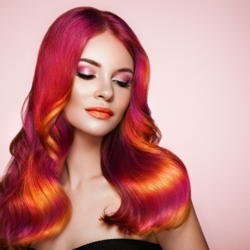 Red hair color in Dubai