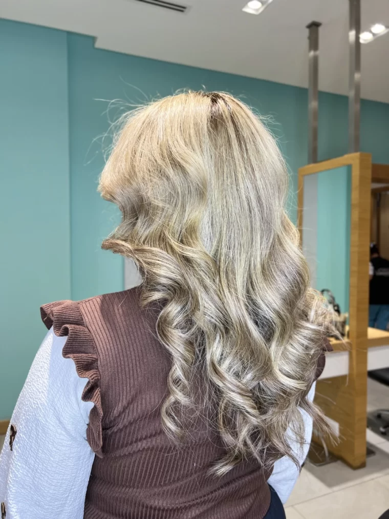 Balayage hair color in Dubai