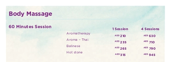 Full Body Massage in Barsha Heights
