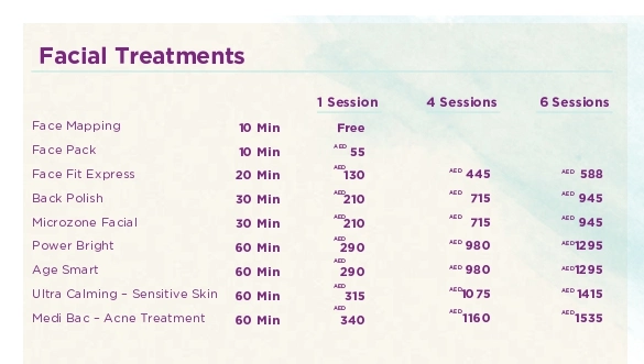 Facial Treatments Barsha Heights