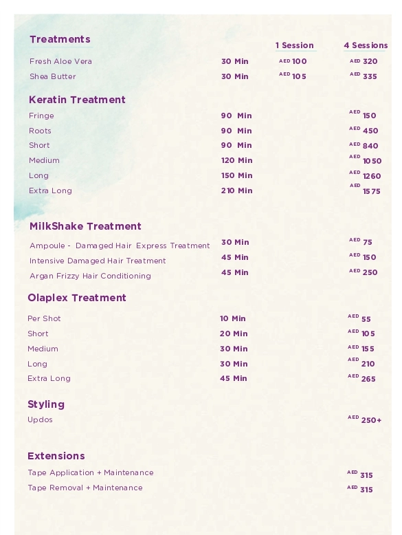 Hair Keratin Treatment