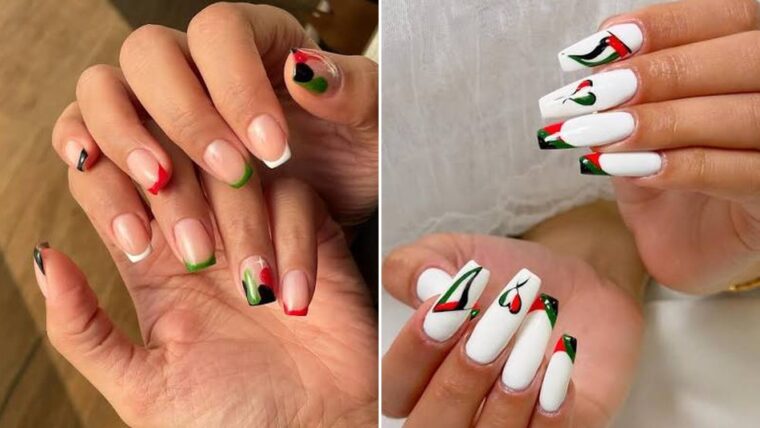 UAE National Day Nail Art in Dubai: 5 Looks and Prices
